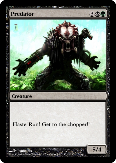 Magic: The Gathering Custom Card Creations Prime Six Blogs Magic: The Gathering Custom Card Creations Prime Six Blogs